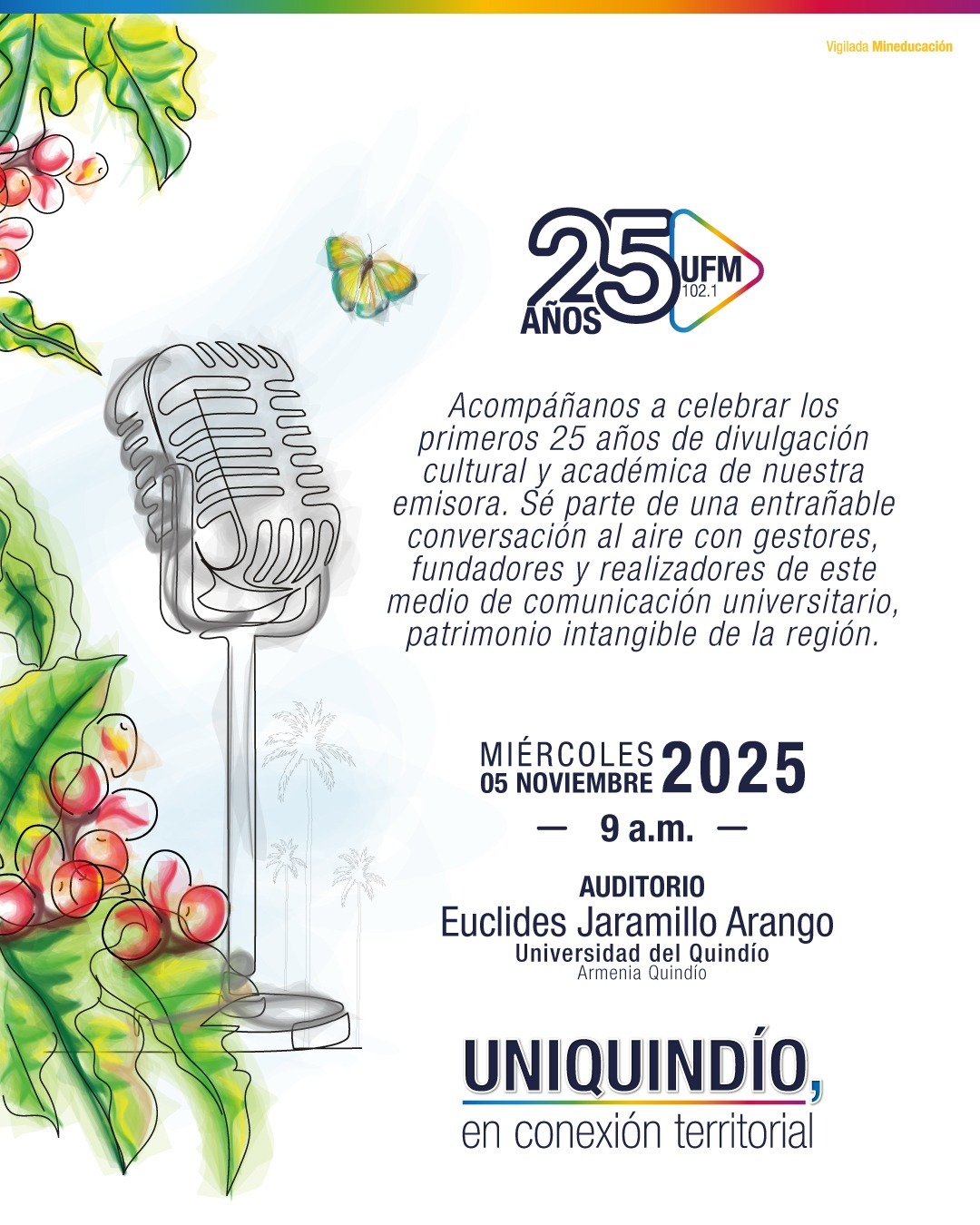 UFM 102.1 celebra 25 años al aire UFM 102.1 celebra 25 años al aire