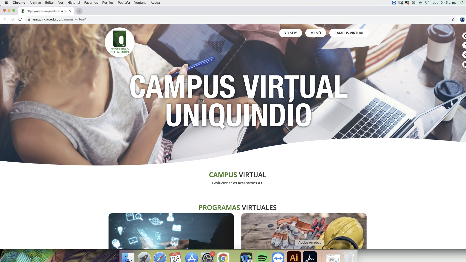 Uniquindío ya cuenta con su Campus Virtual Institucional