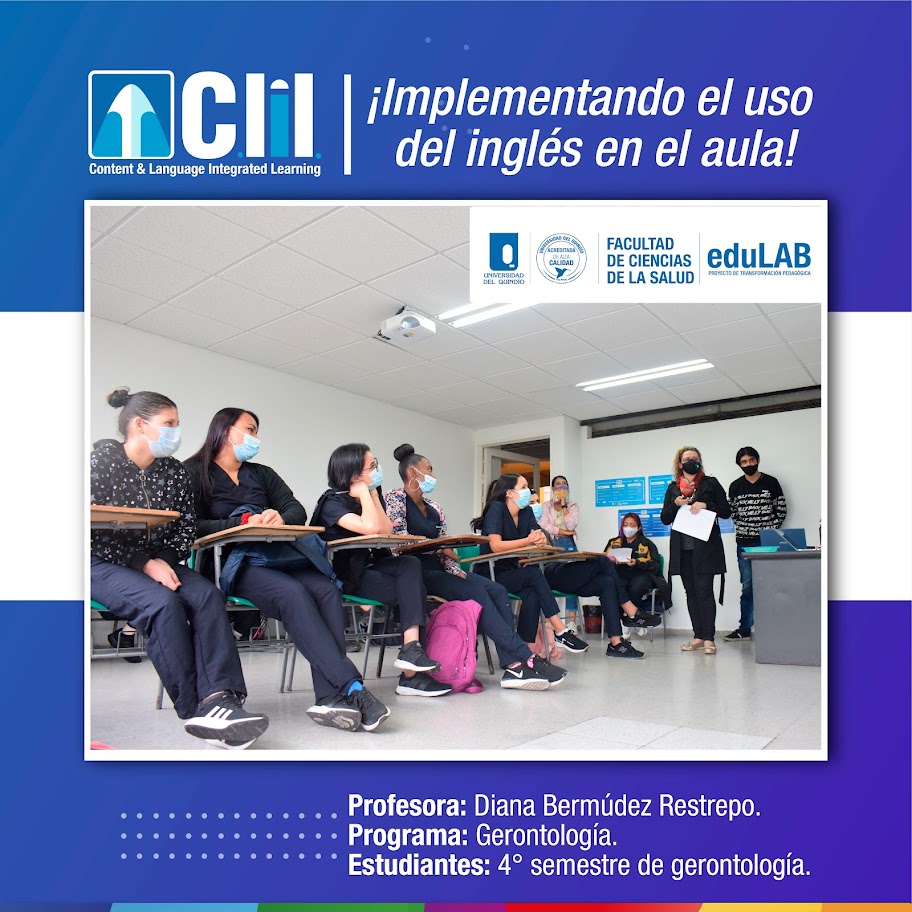 Facultad Ciencias de la salud implementa Proyecto CLIL - EduLAB
