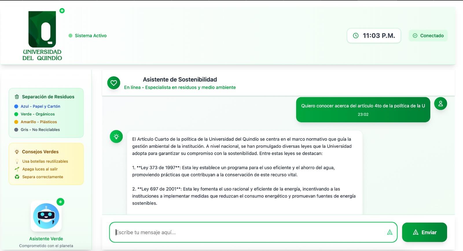 Biología e inteligencia artificial: Santiago Ramírez González presentó proyecto innovador en sostenibilidad Biología e inteligencia artificial: Santiago Ramírez González presentó proyecto innovador en sostenibilidad